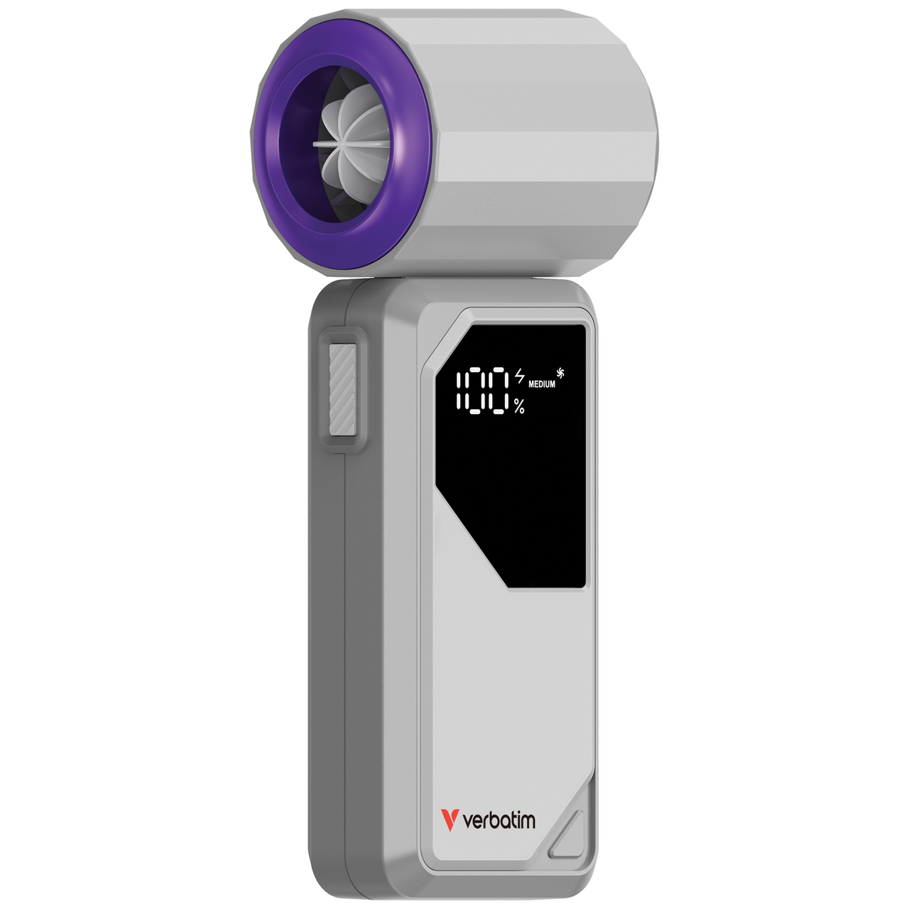 Cool 'n' Go AirJet Handheld Fan Grey/Purple