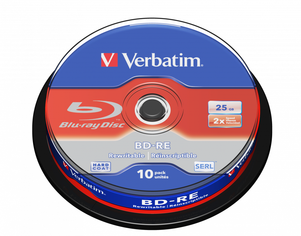 BD‑RE SL 25GB 2x