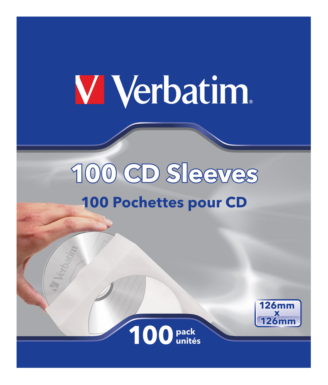 CD Sleeves 100 Pack