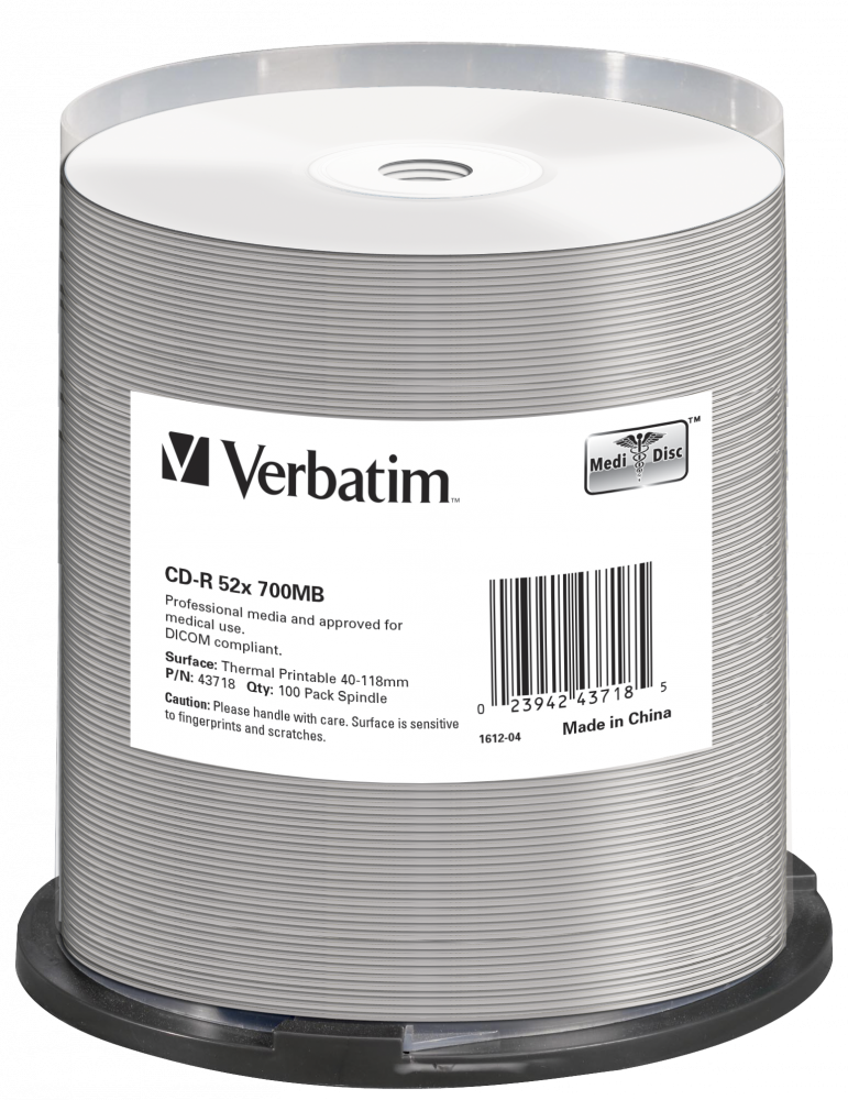 CD‑R Thermal Printable No ID Brand