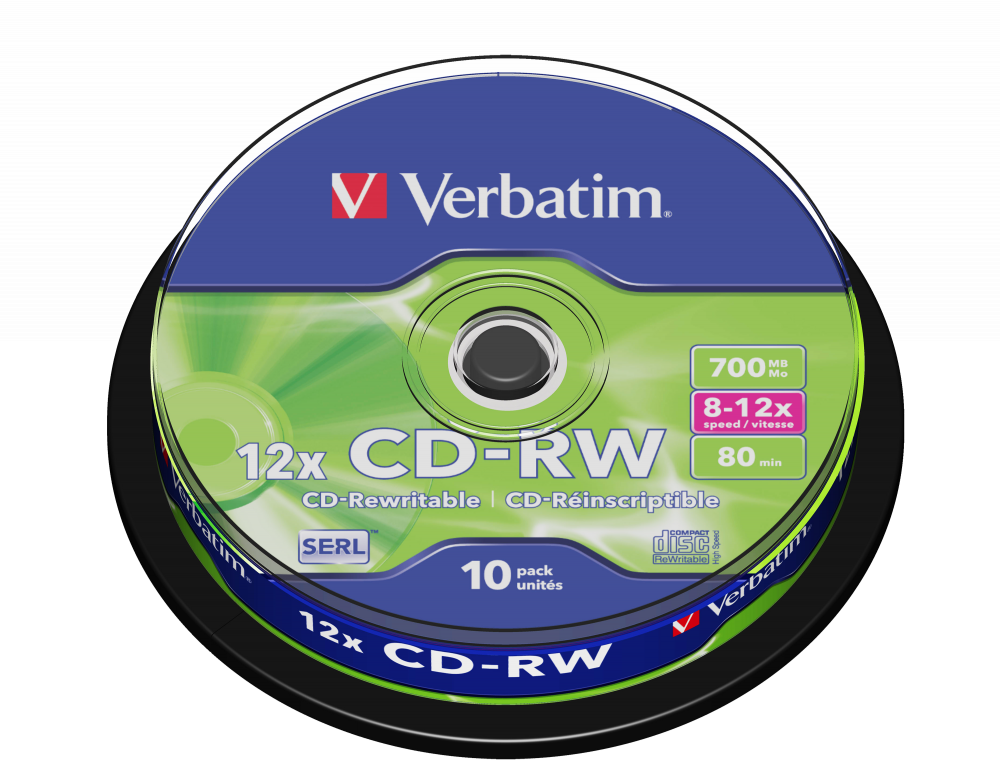 CD‑RW 12x