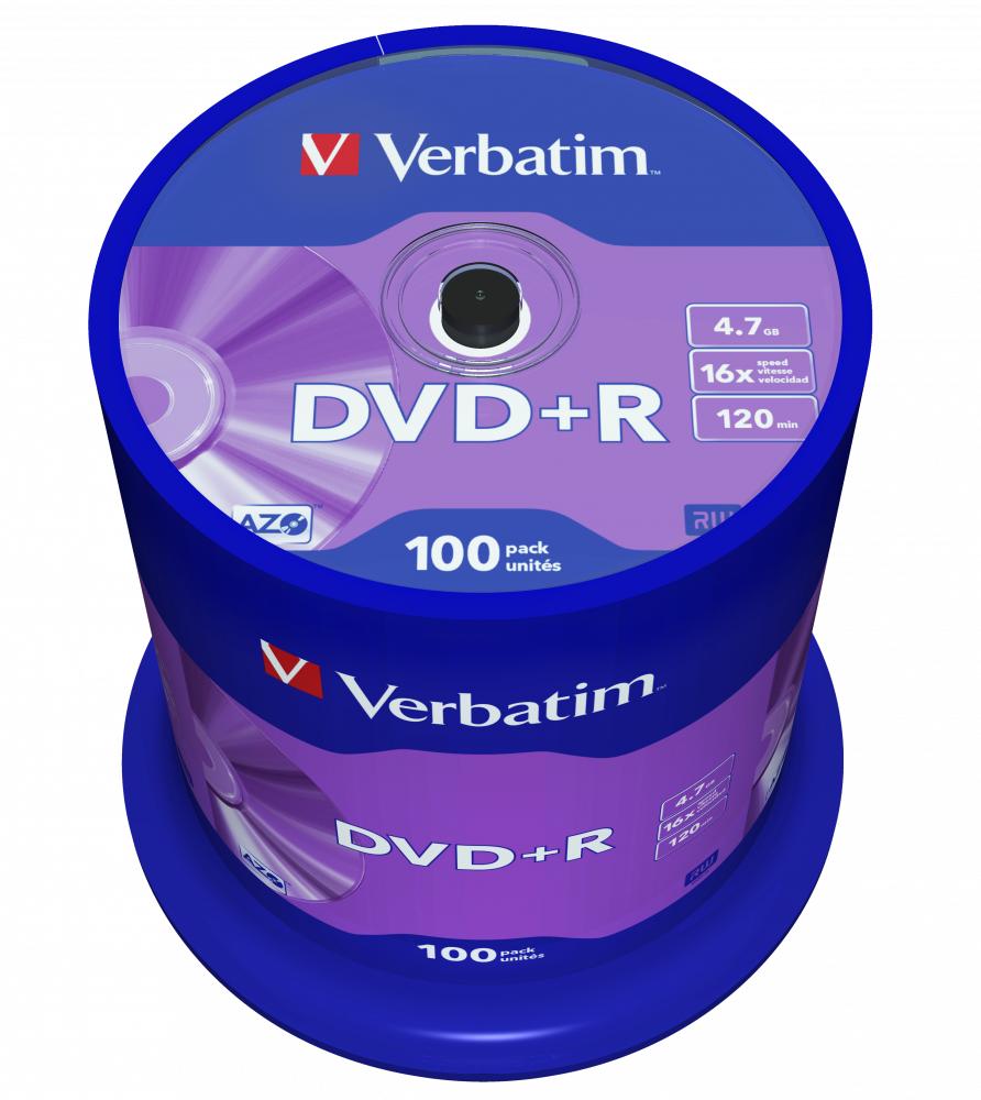 DVD+R 16x Matt Silver