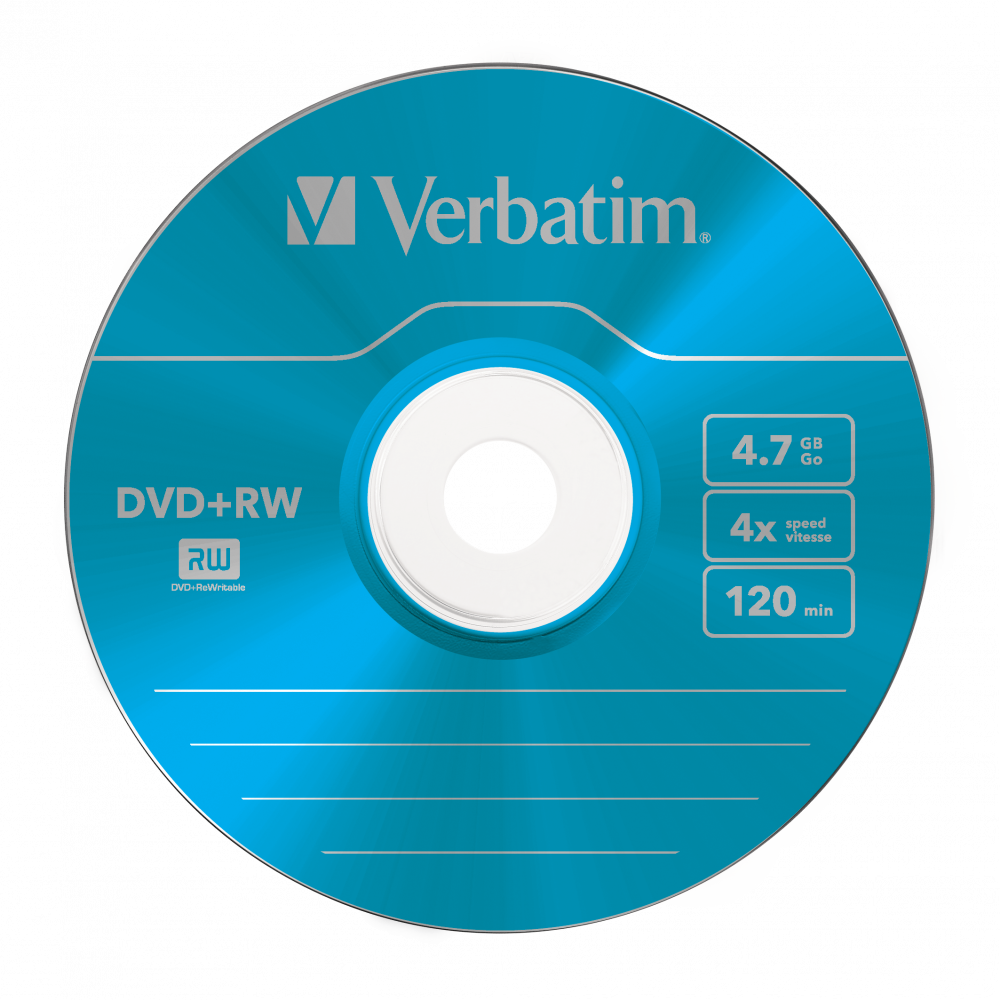Dvd Rw Colour 43297 Blue