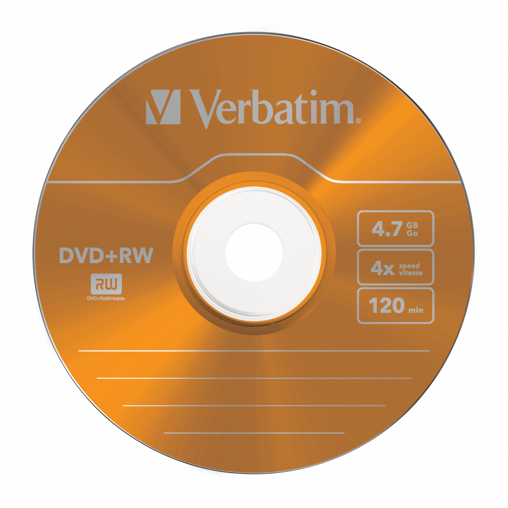 Dvd Rw Colour 43297 Orange