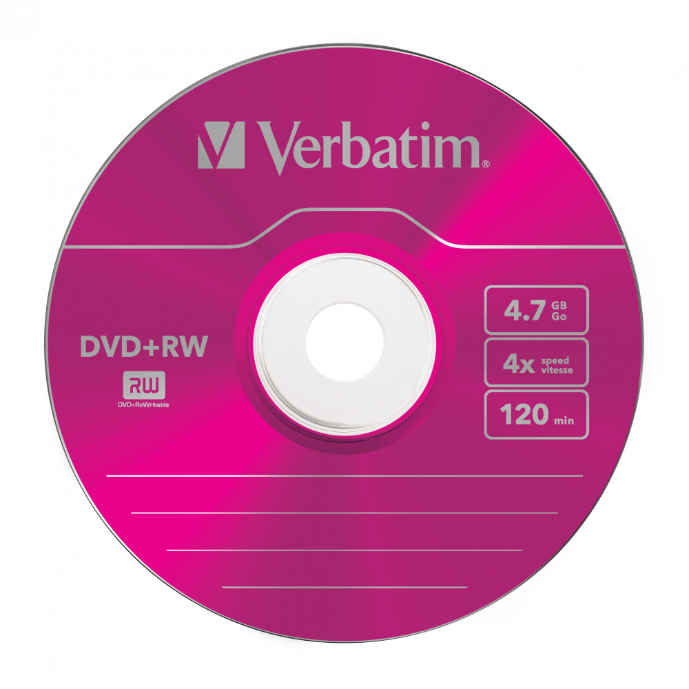 Dvd Rw Colour 43297 Pink