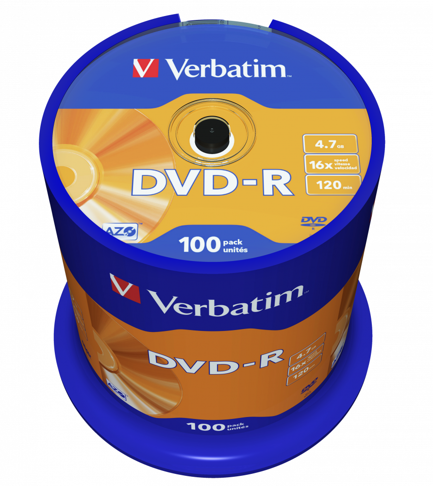 DVD‑R 16x Matt Silver