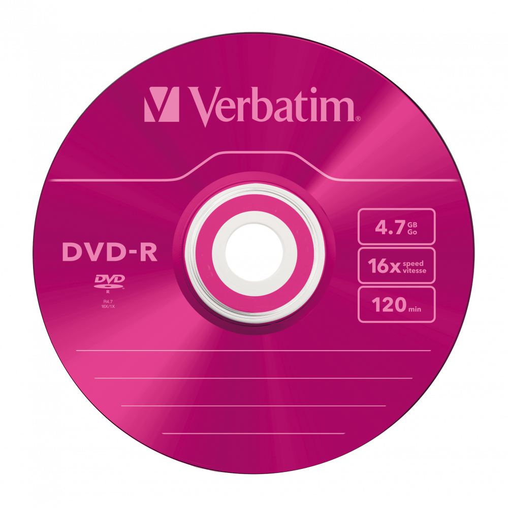 Dvd R Colour Magenta