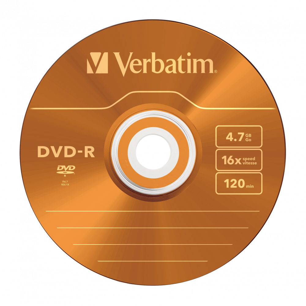 Dvd R Colour Orange