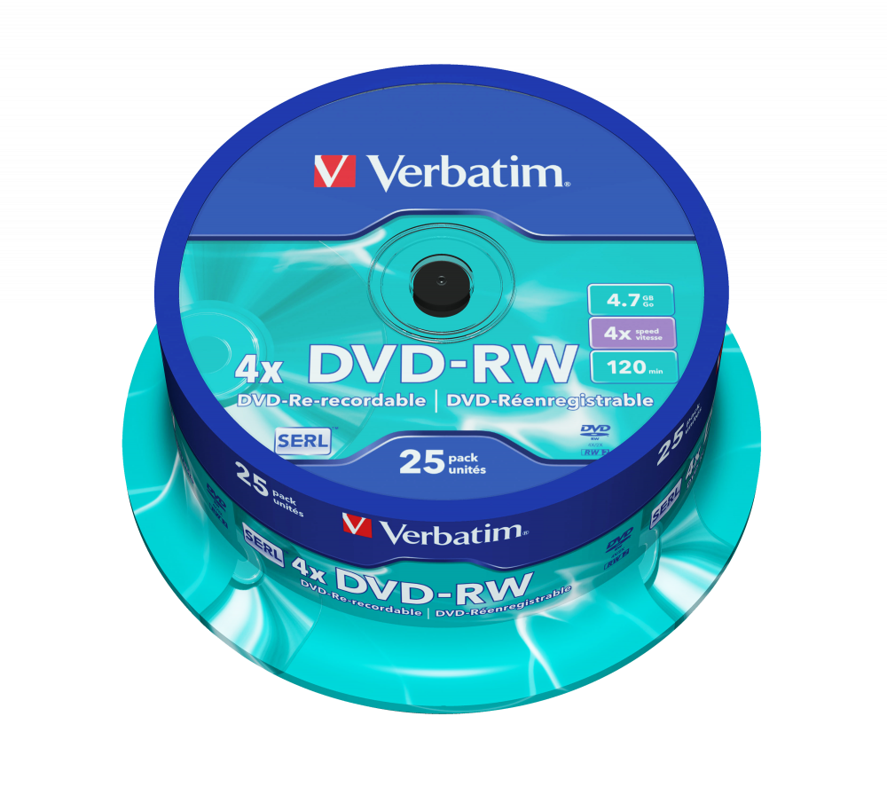 DVD‑RW 4x Matt Silver