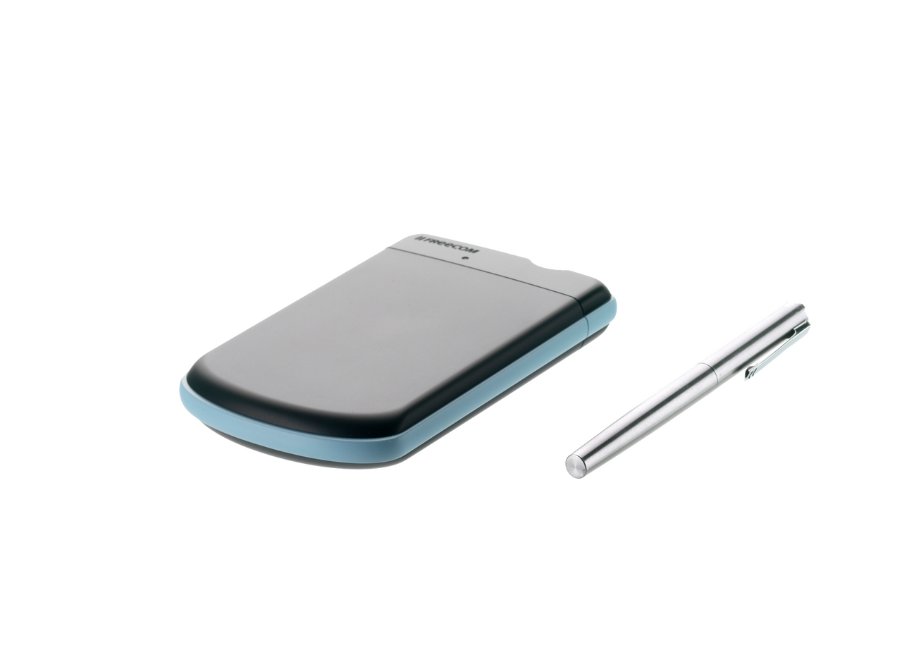 56058 56057 Freecom Tough Drive 3 0 Beside Pen