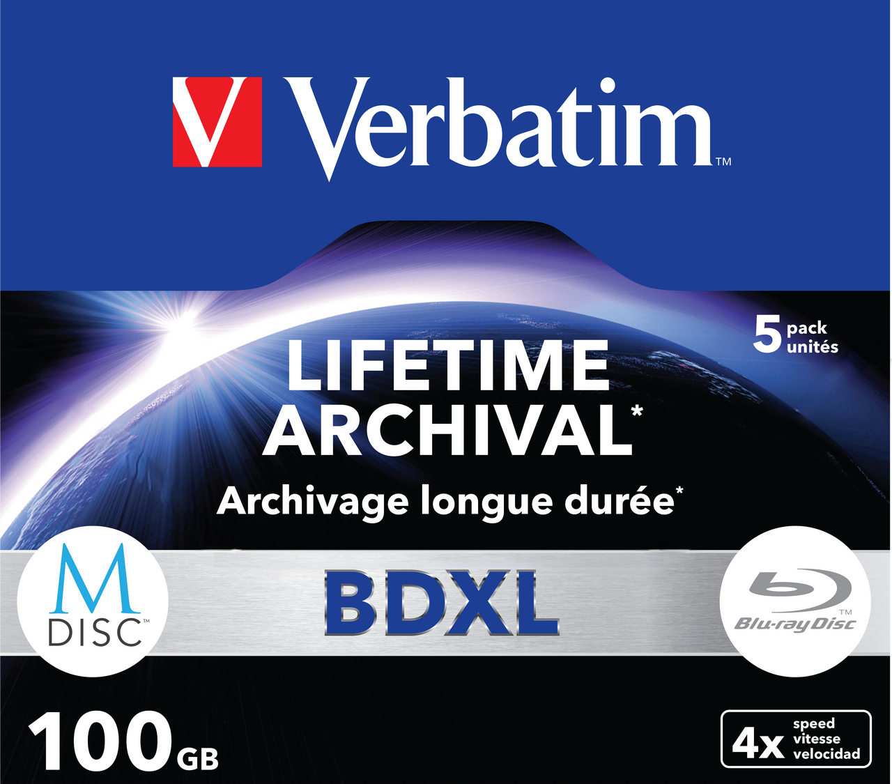 MDISC Lifetime Archival BDXL 100GB