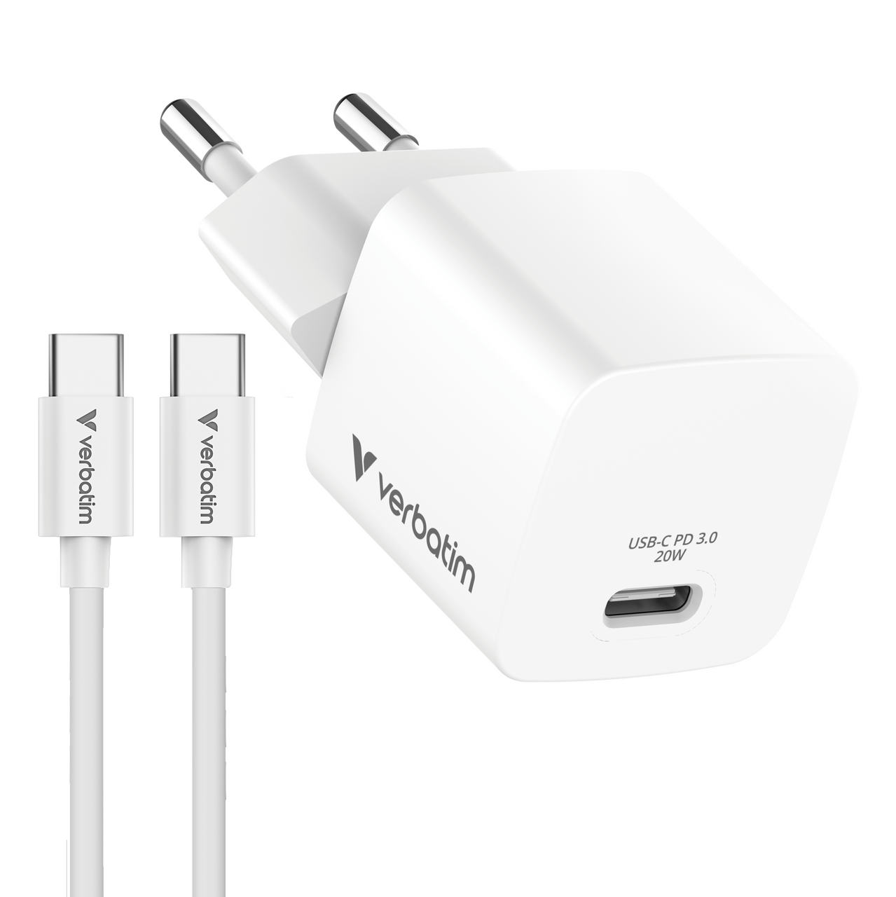 Mini GaN Charger 20W with Cable