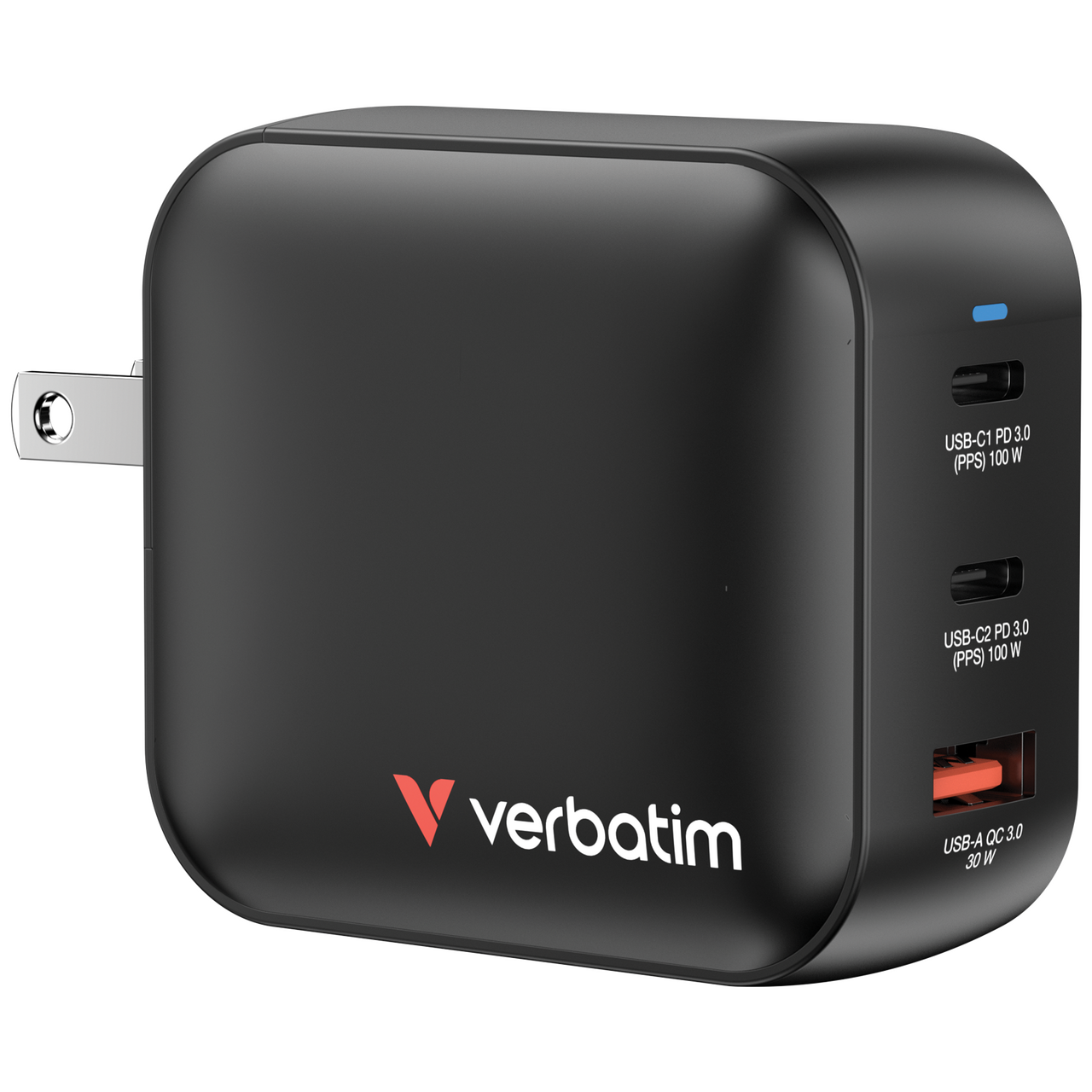 Mini GaN Wall Charger 100W 3 Port