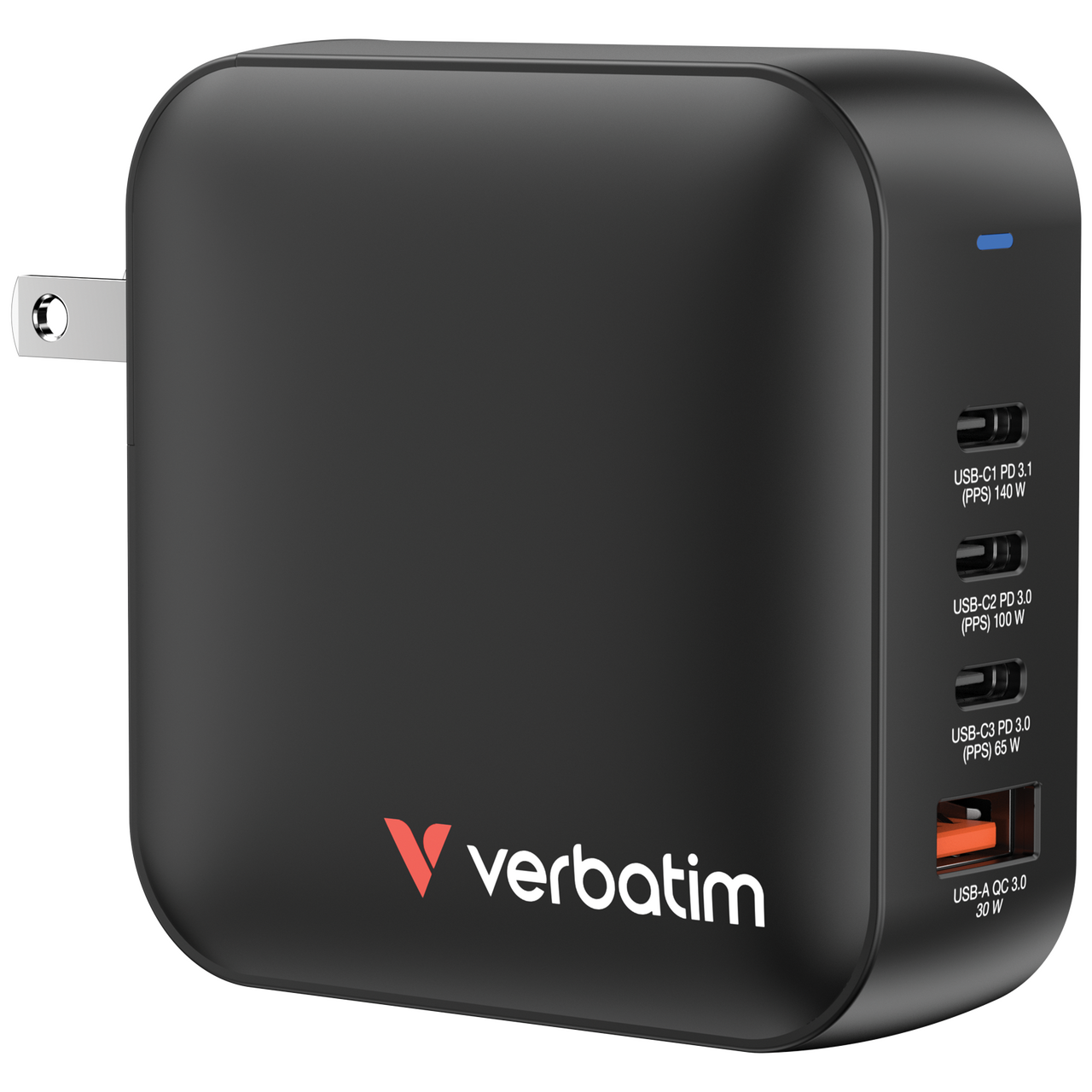 Mini GaN Wall Charger 165W 4 Port