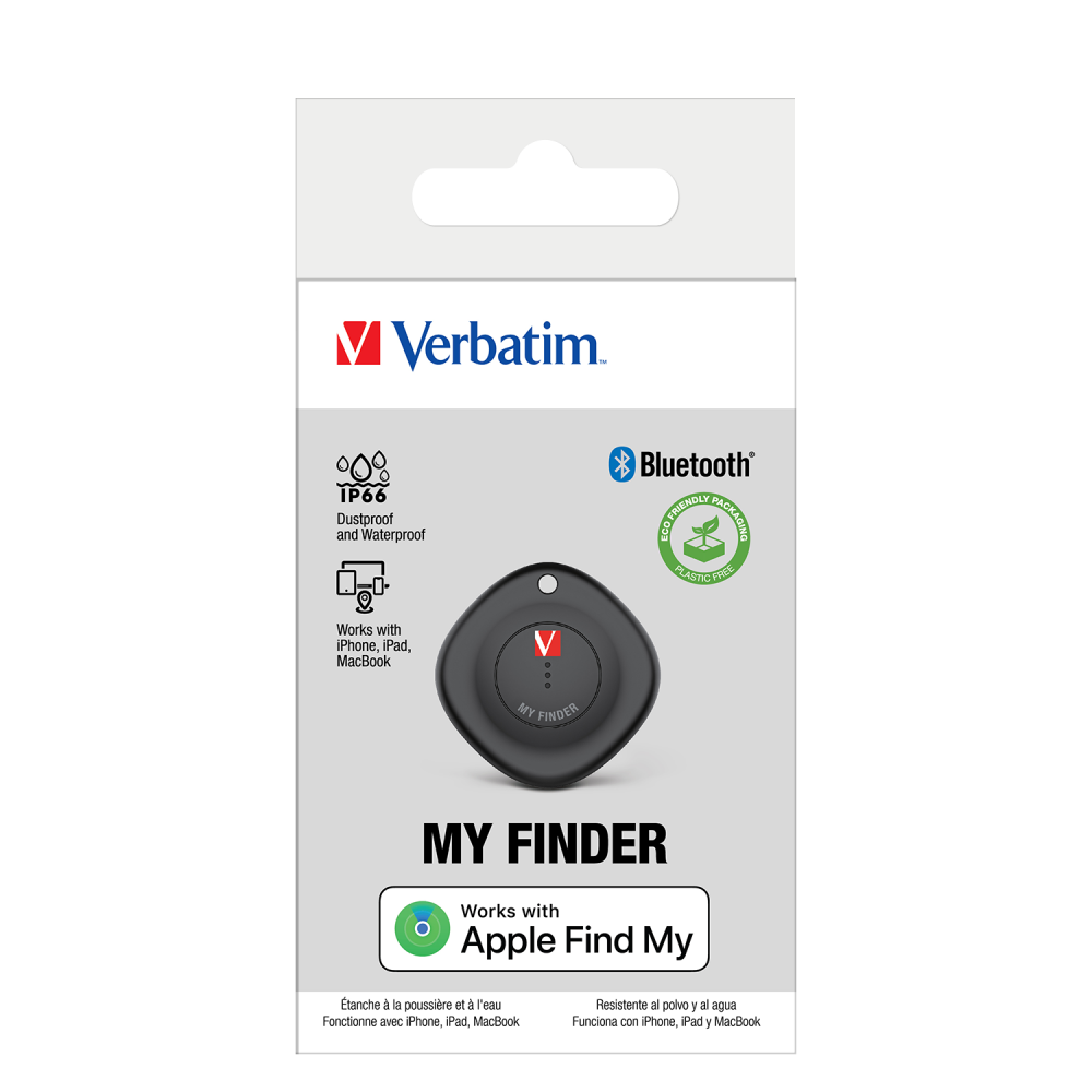 32130 Myf 01 Myfinder Bluetooth Tracker 1 Pack Flat