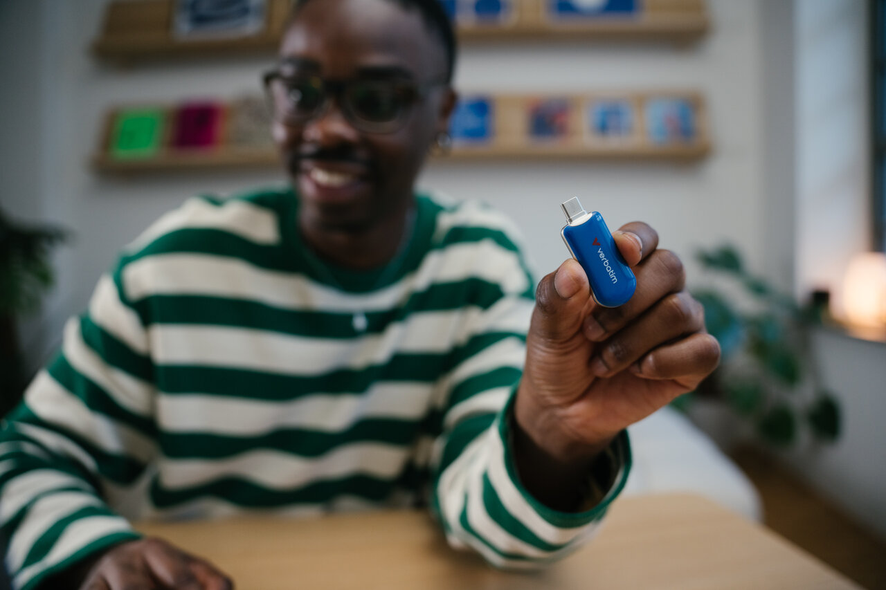 Plectra USB-C Flash Drive Blue 512GB