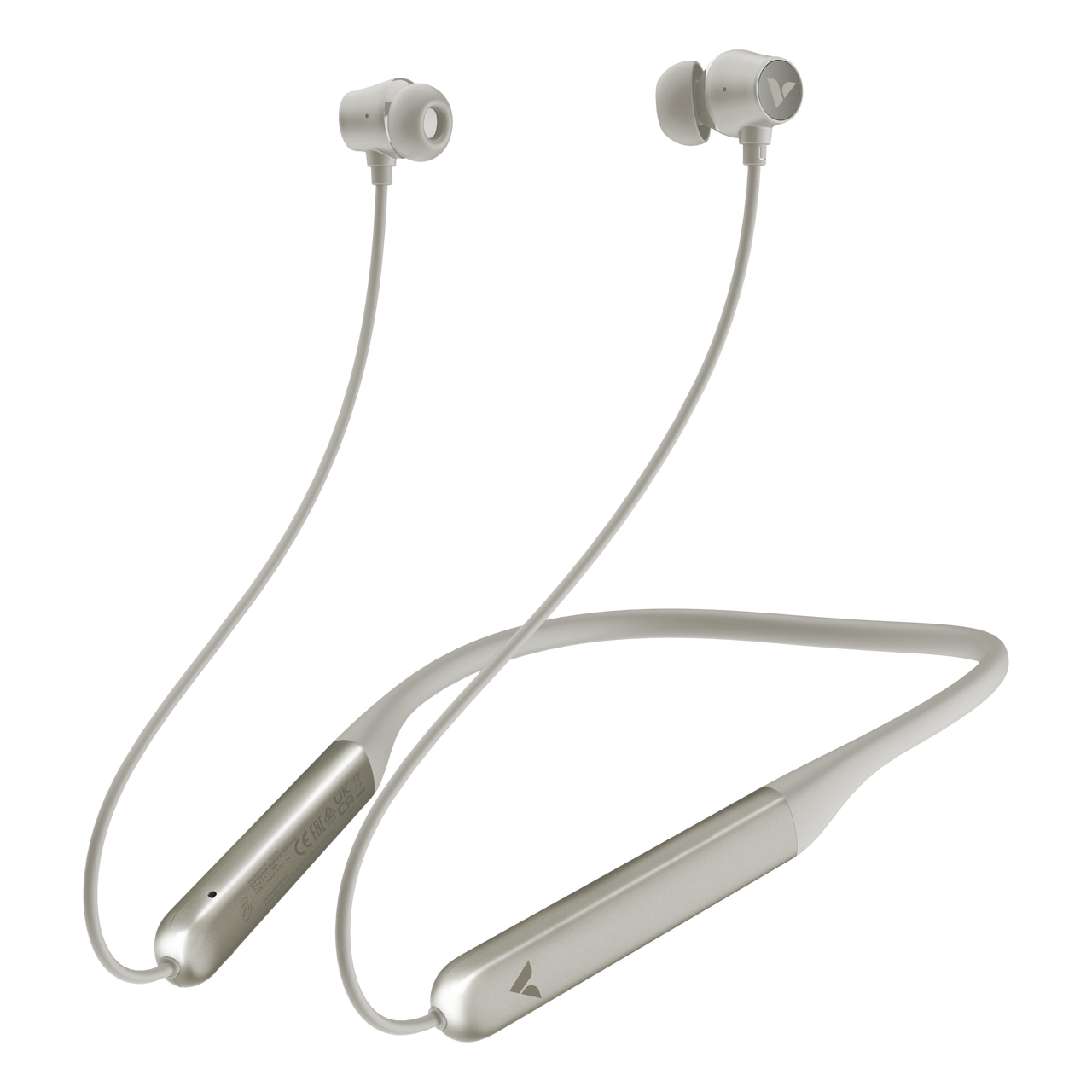 TruSound ANC Neckband Earbuds - Grey