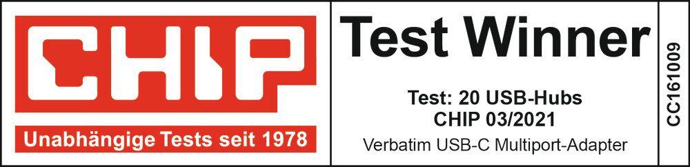 Verbatim USB C Multiport Adapter CC161009 englisch2
