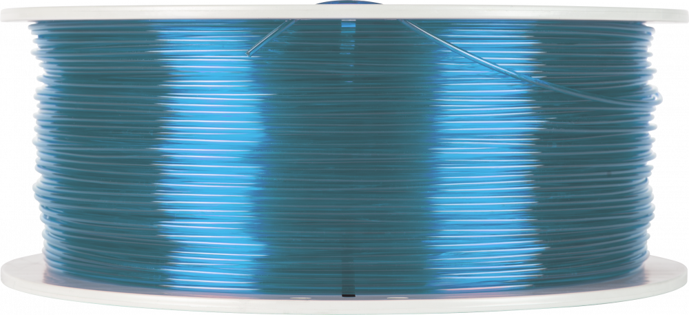 55056 175mm Blue Transparent Flat