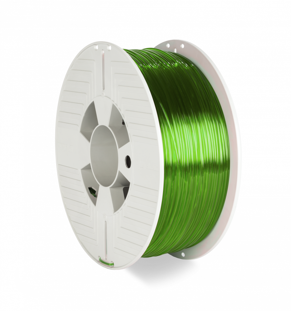 55057 175mm Green Transparent Angled