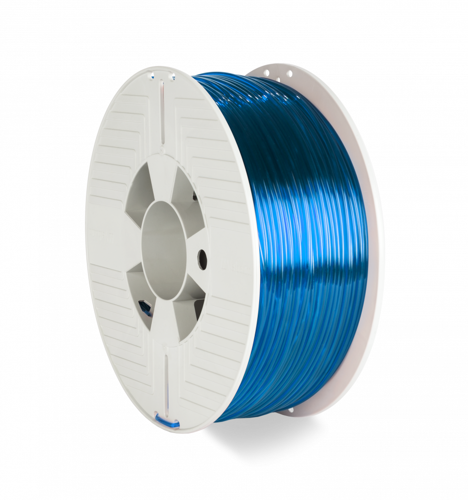 55064 285mm Blue Transparent Angled
