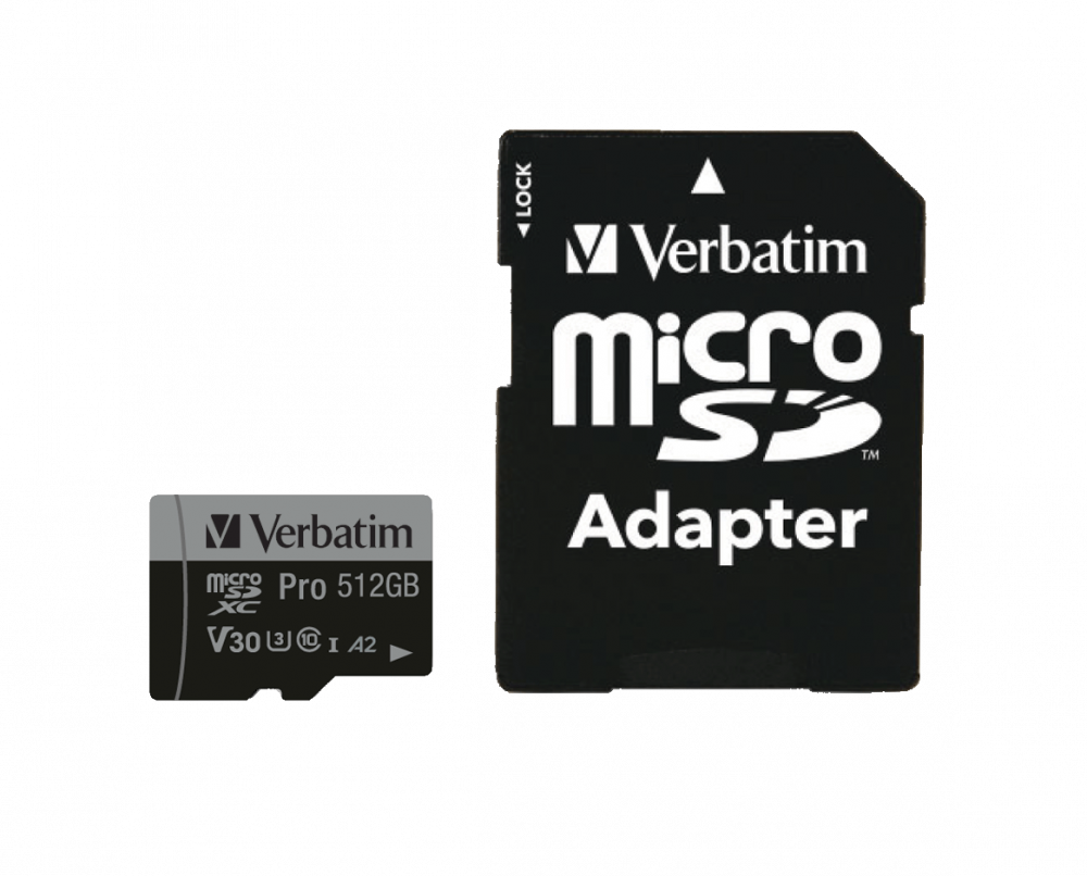 Verbatim Pro U3 Micro SDHC/ SDXC Cards